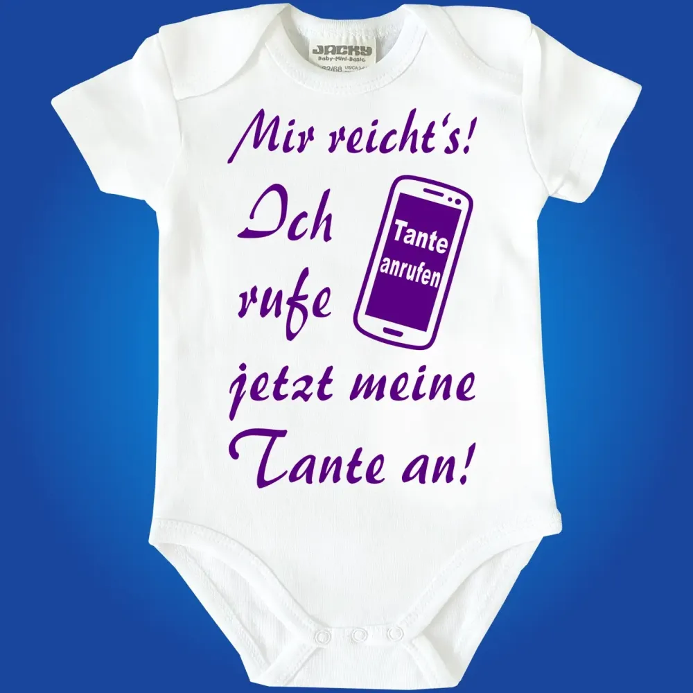 Baby-Body Tante anrufen