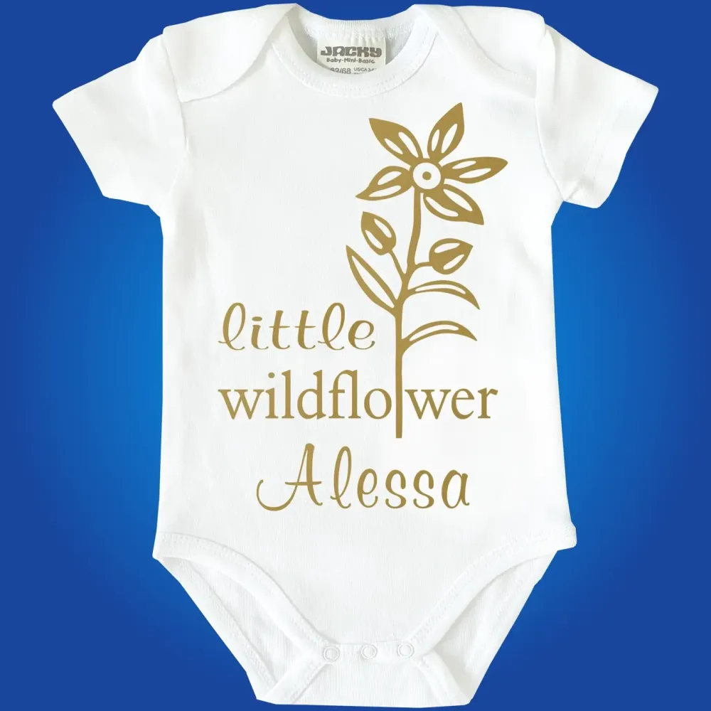 Einteiler mit Blume Wildflower