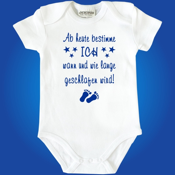 Baby-Body mit Spruch