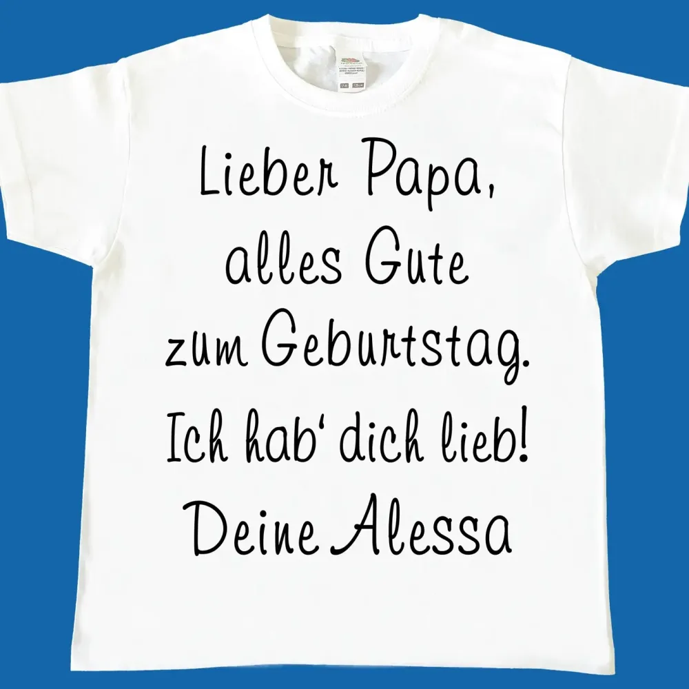 Kinder T-Shirt Happy Birthday