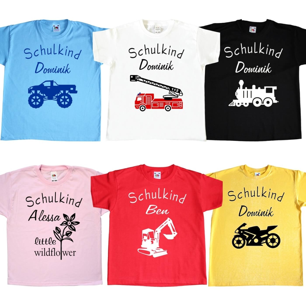 Kinder T-Shirt Kita Schule