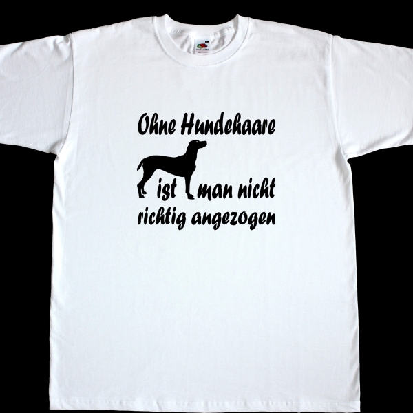 Fun Herren T-Shirt - Ohne Hundehaare