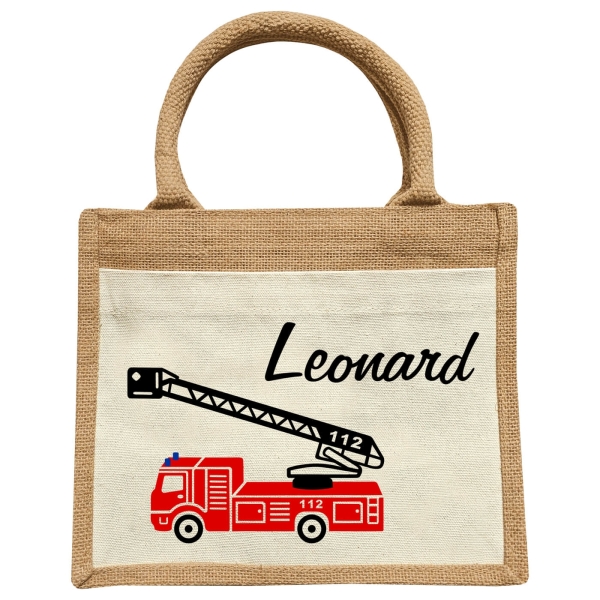 Kita Kindertasche mit Feuerwehrauto