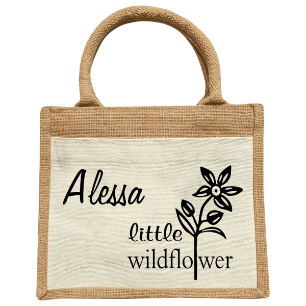 Kita Kindertasche mit Blumen