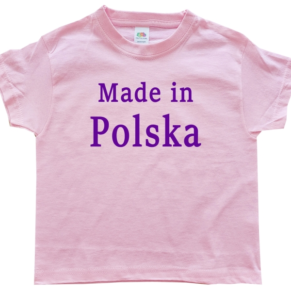 Kinder T-Shirt Made in Polska