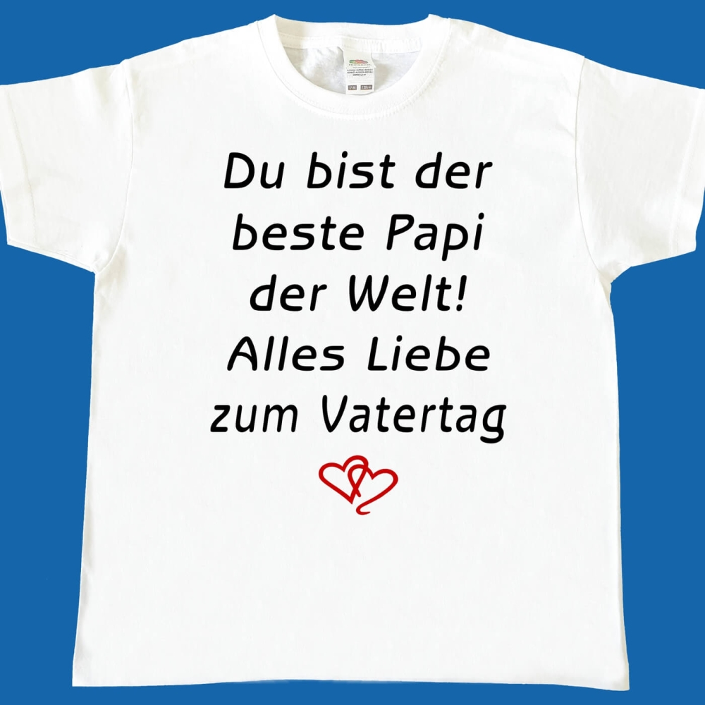 Kinder TShirt Vatertag