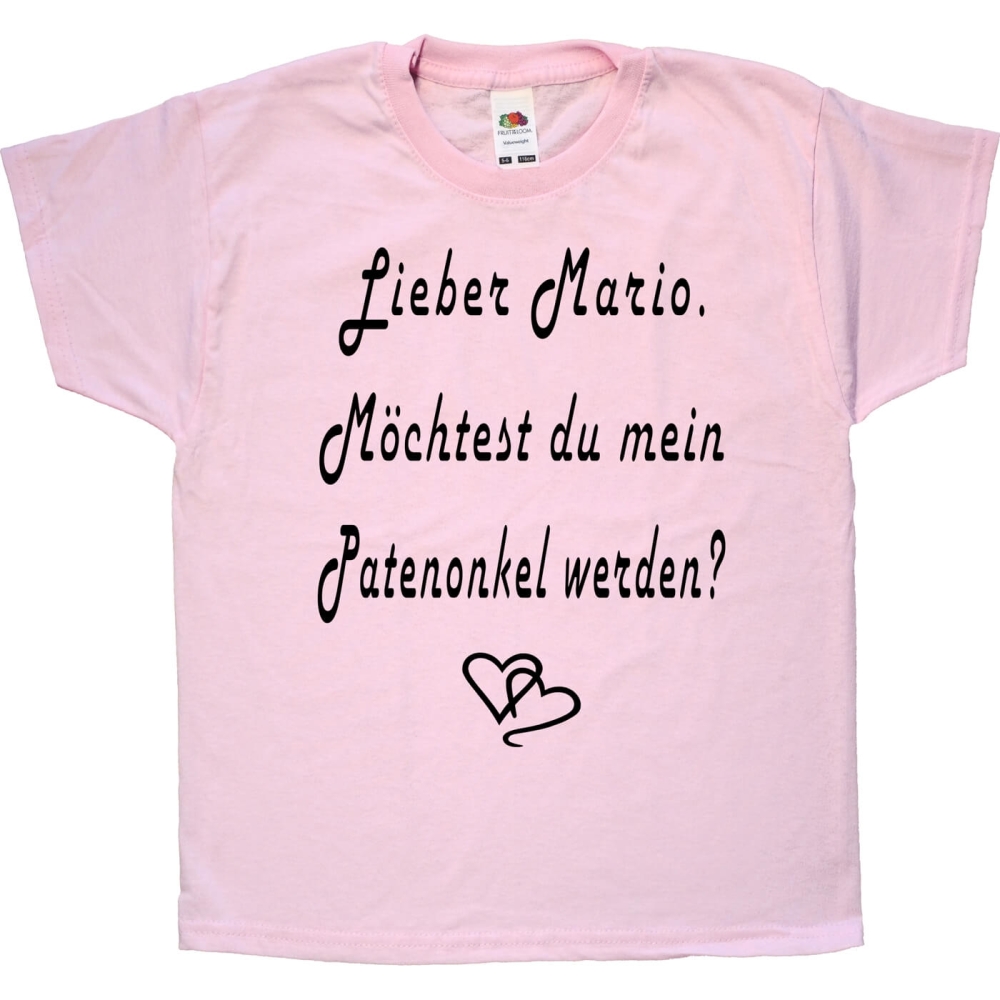 Kinder T-Shirt Patenonkel