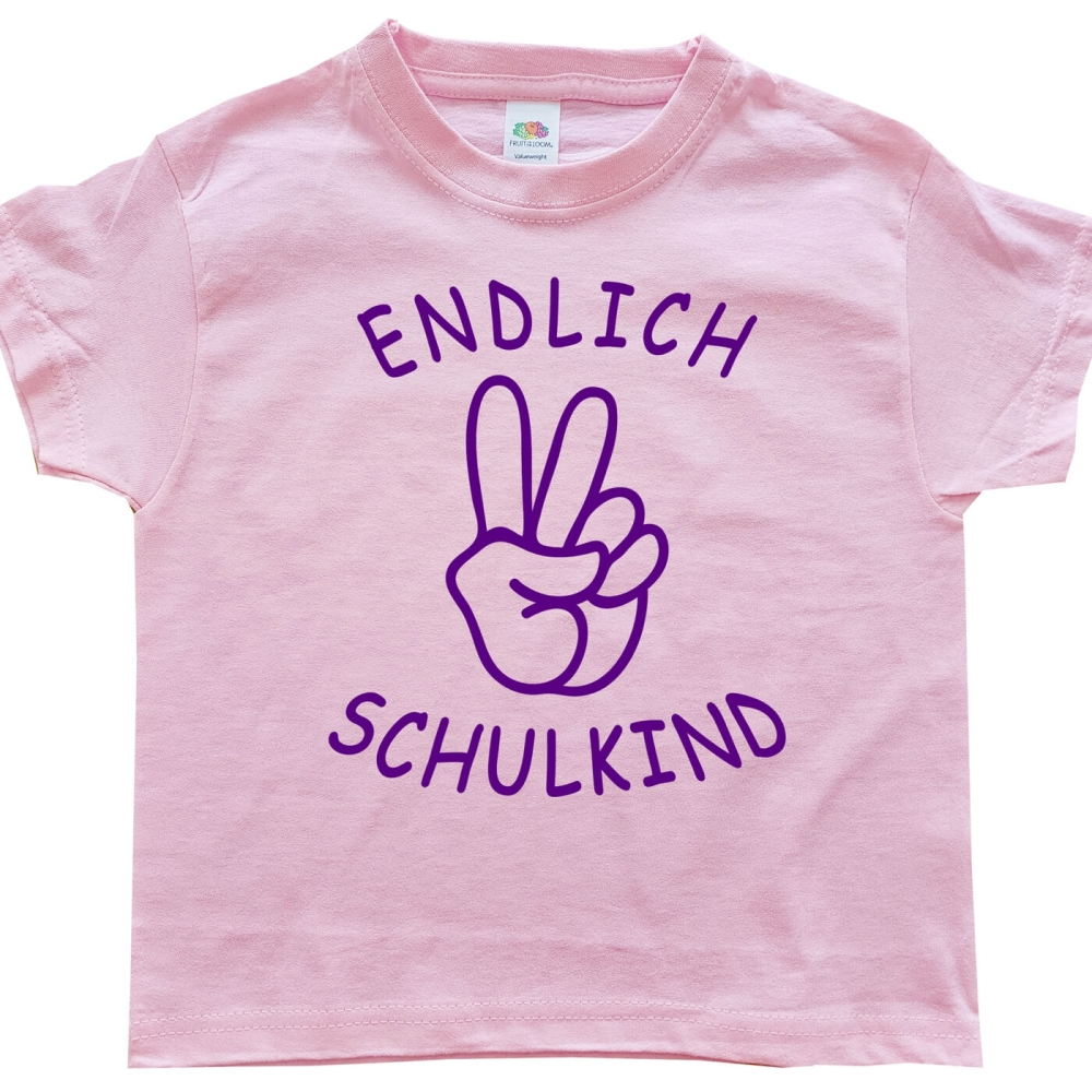 Kinder T-Shirt Schulkind