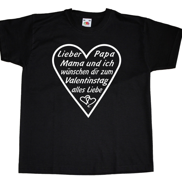 Valentinstag Kinder T-Shirt