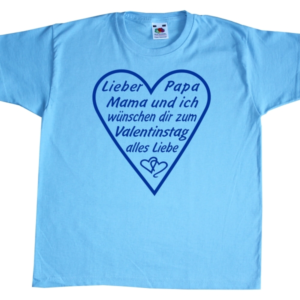 Valentinstag Kinder TShirt