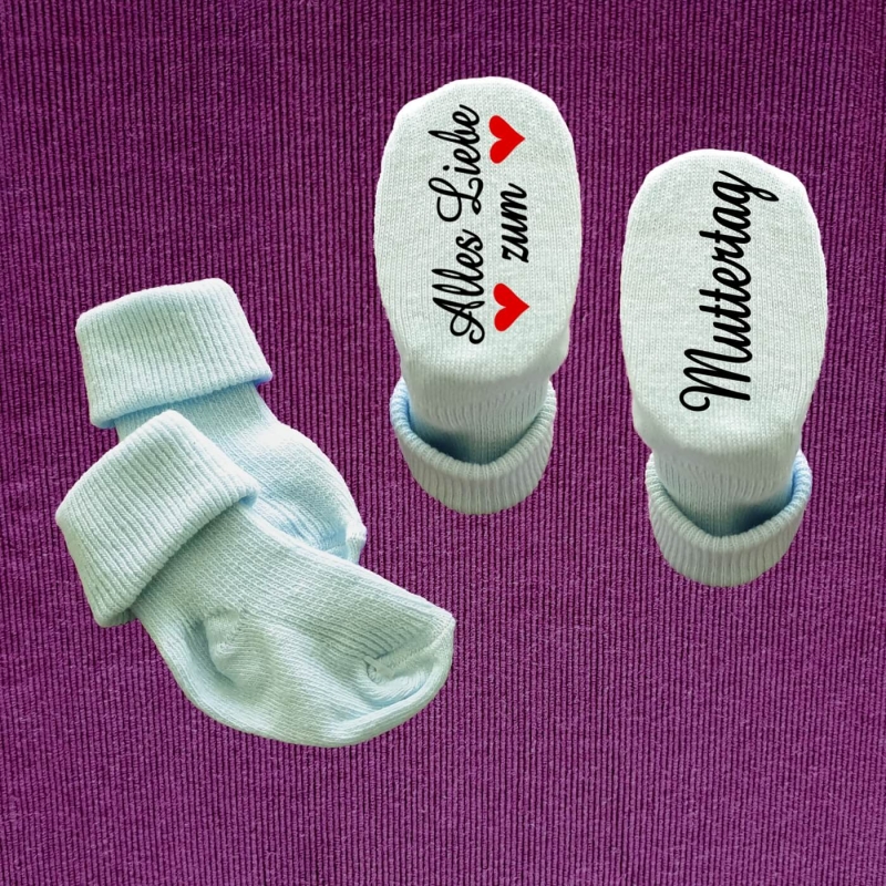 Babysocken Muttertag