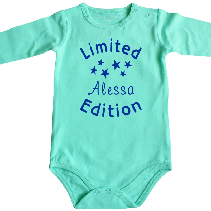 Bio Baby-Body Limited Edition mit Wunschname