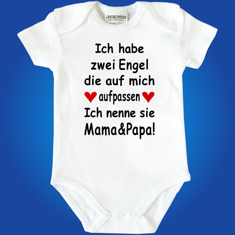 Baby-Body - Engel Mama Papa Oma Opa Tante oder Wunschname