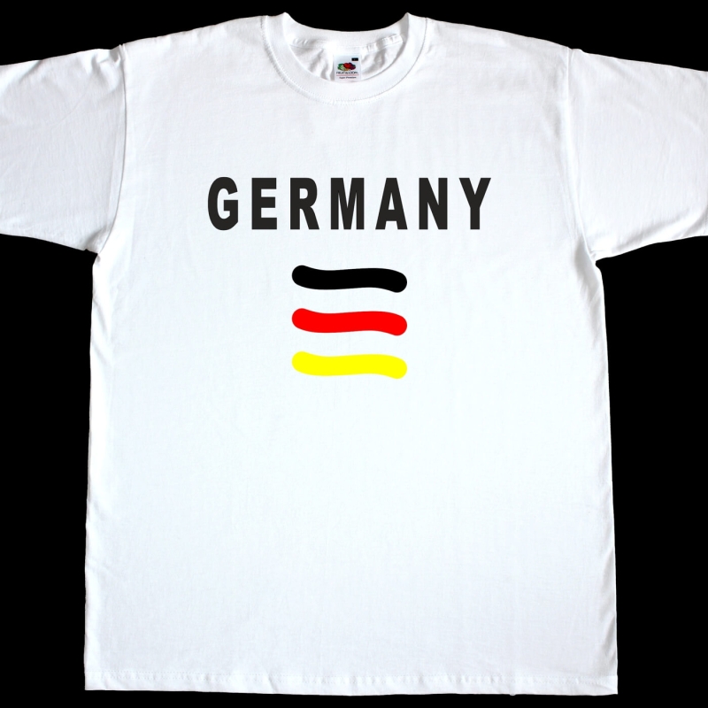 Herren T-Shirt - Germany - Deutschland - Streifen