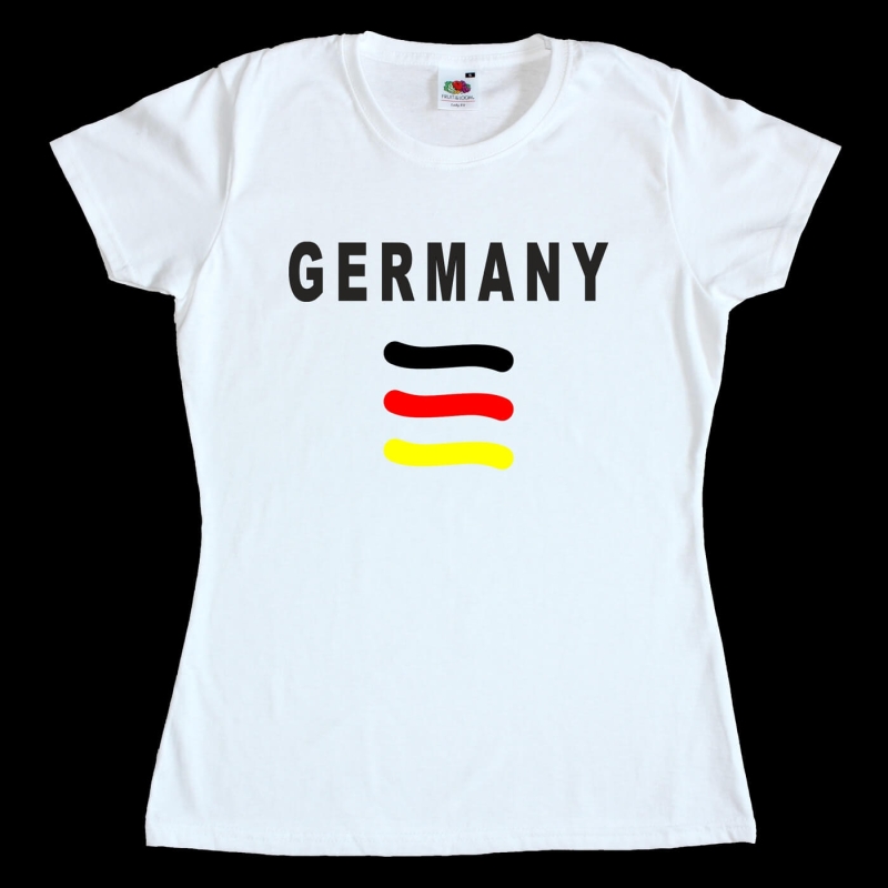 Fun Damen T-Shirt - Deutschland - Germany