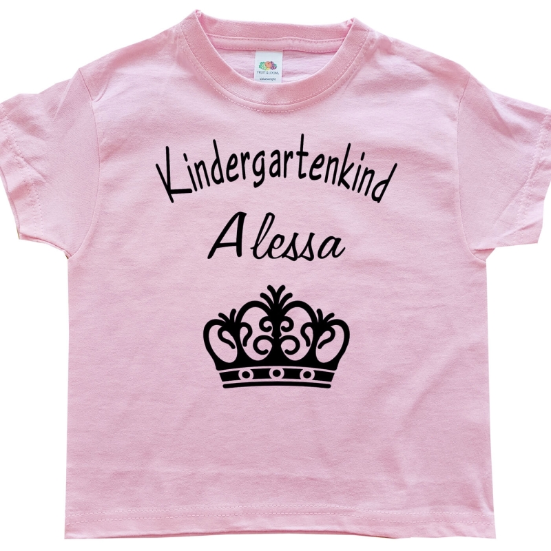 Kindergartenkind T-Shirt mit Krone