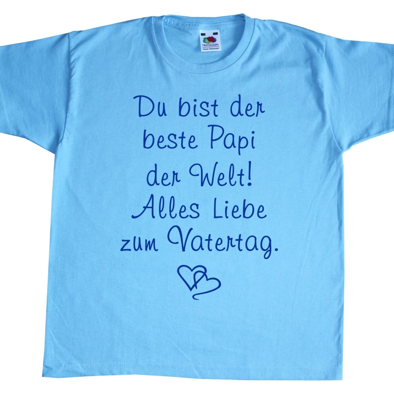 Kinder T-Shirt Vatertag