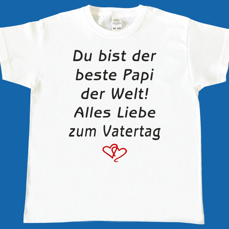 Kinder T-Shirt zum Muttertag oder Vatertag