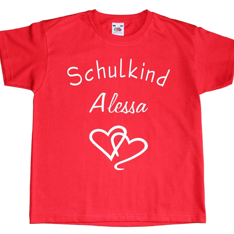 Kinder T-Shirt Schulkind