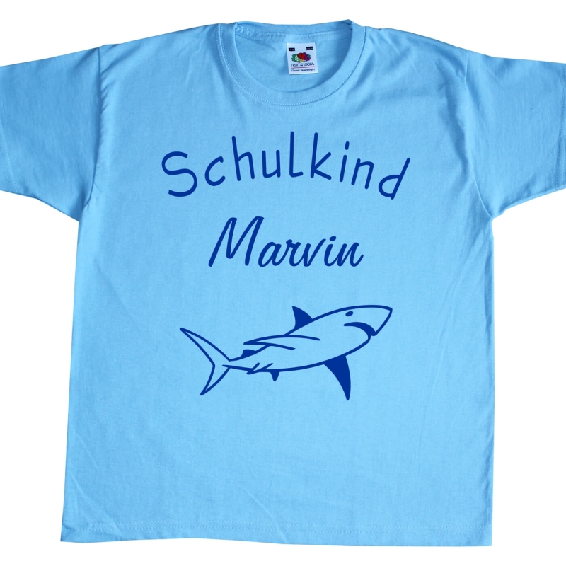 Kinder T-Shirt - Schulkind - Name frei