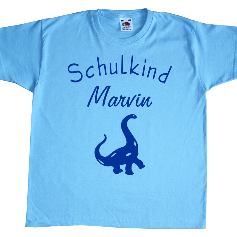 Kinder T-Shirt - Schulkind - Name frei