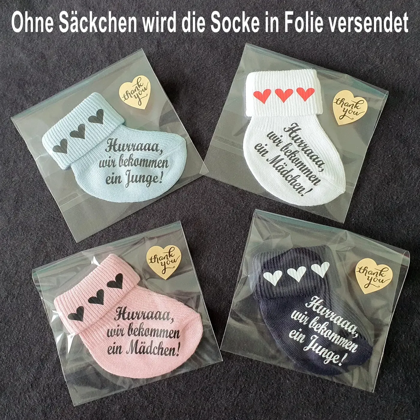 Baby Socks We are having a boy girl