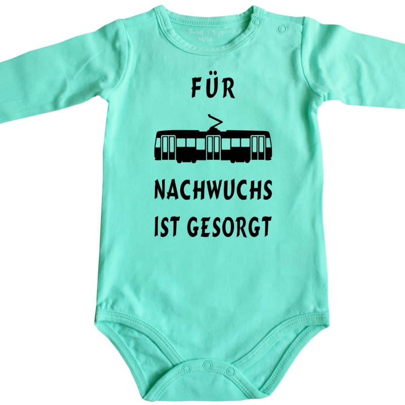 Babybody Straßenbahnfahrerin