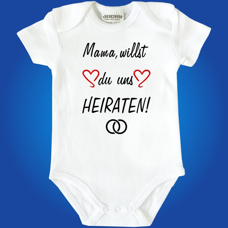 Baby-Body Hochzeitsantrag