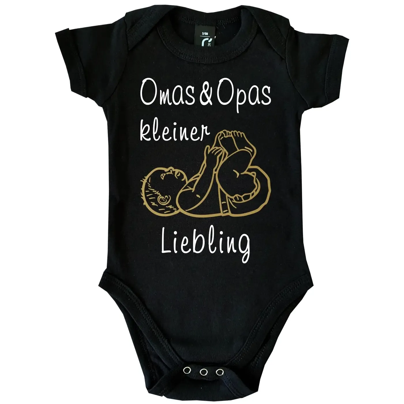 Baby-Body mit einem Baby Aufdruck