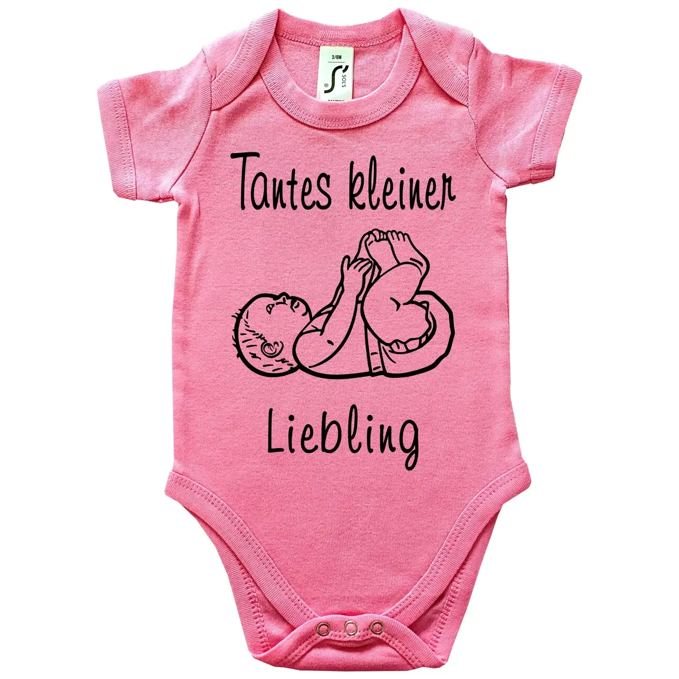 Einteiler mit einem Baby Aufdruck