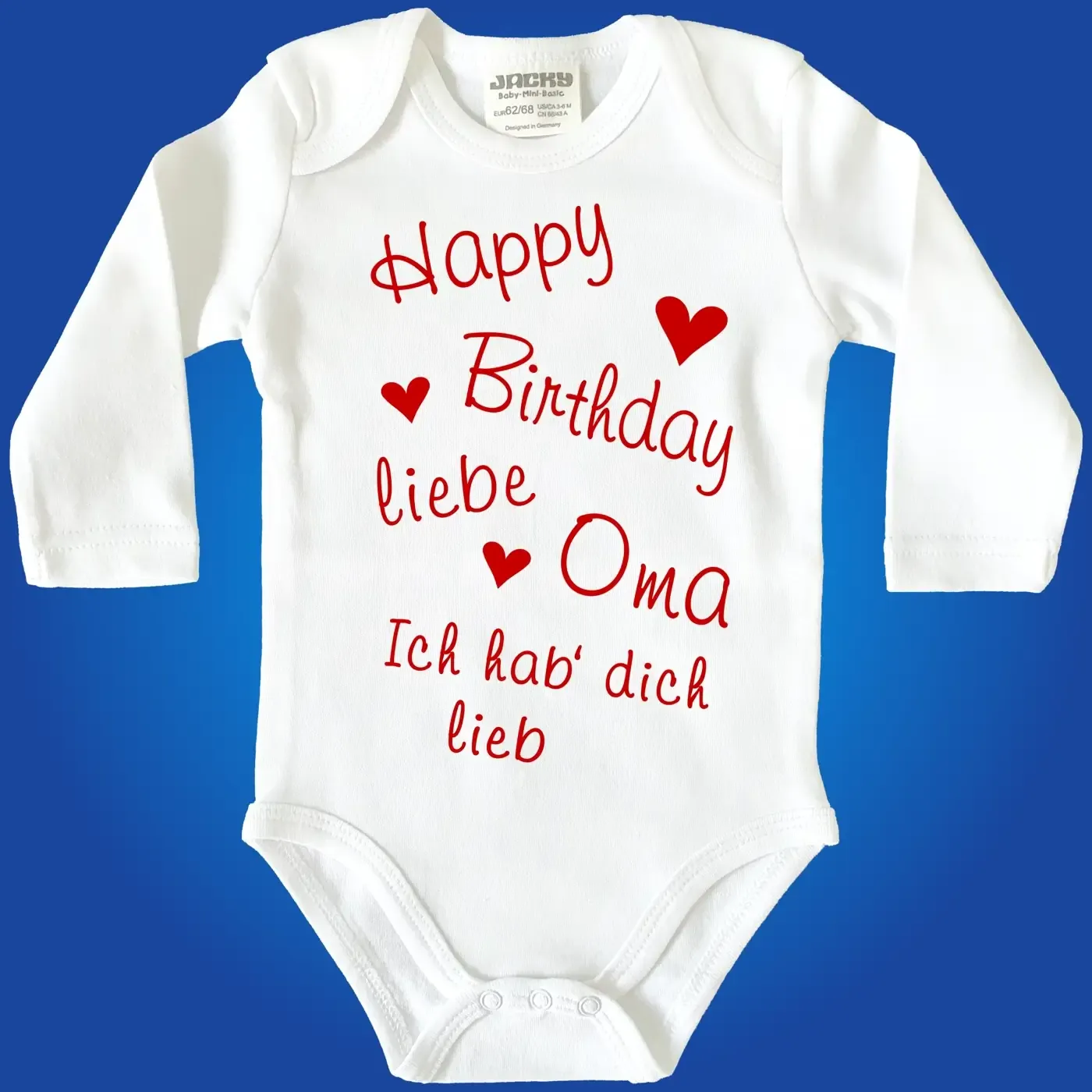 Einteiler Happy Birthday