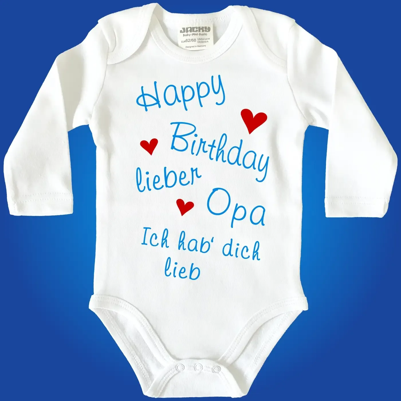 Strampler Happy Birthday
