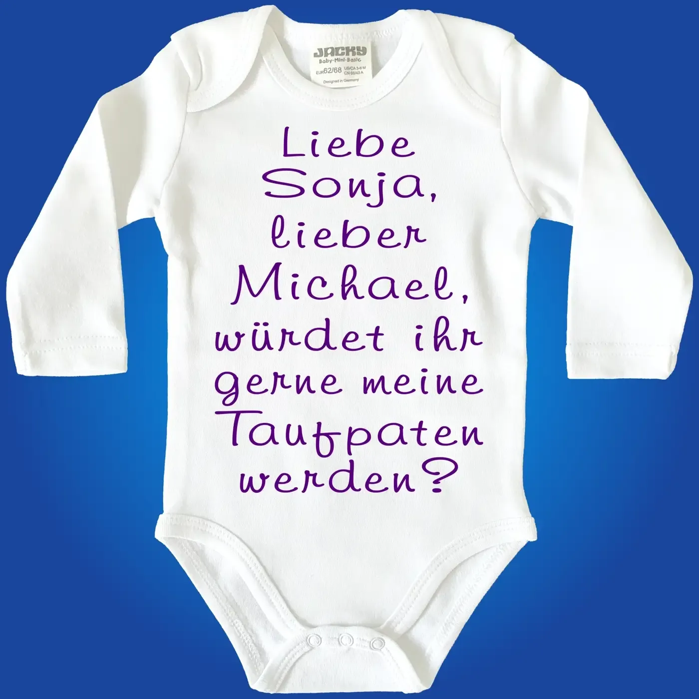 Babybody Taufpaten