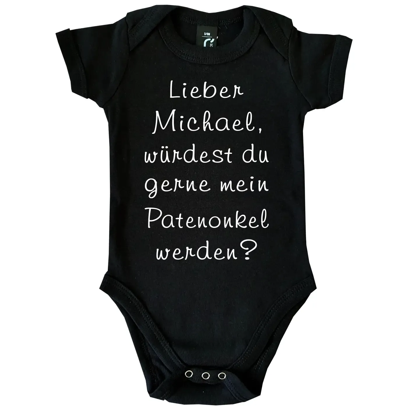 Baby-Body mit Aufdruck Patentante