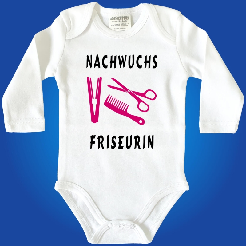 Babybody Friseurin Nachwuchs
