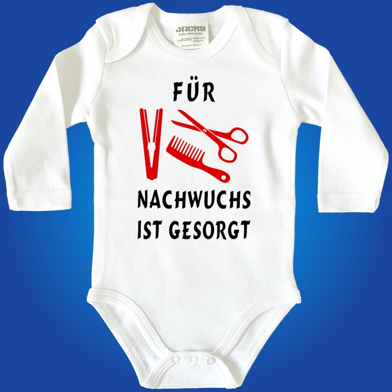 Babybody Nachwuchs Friseurin