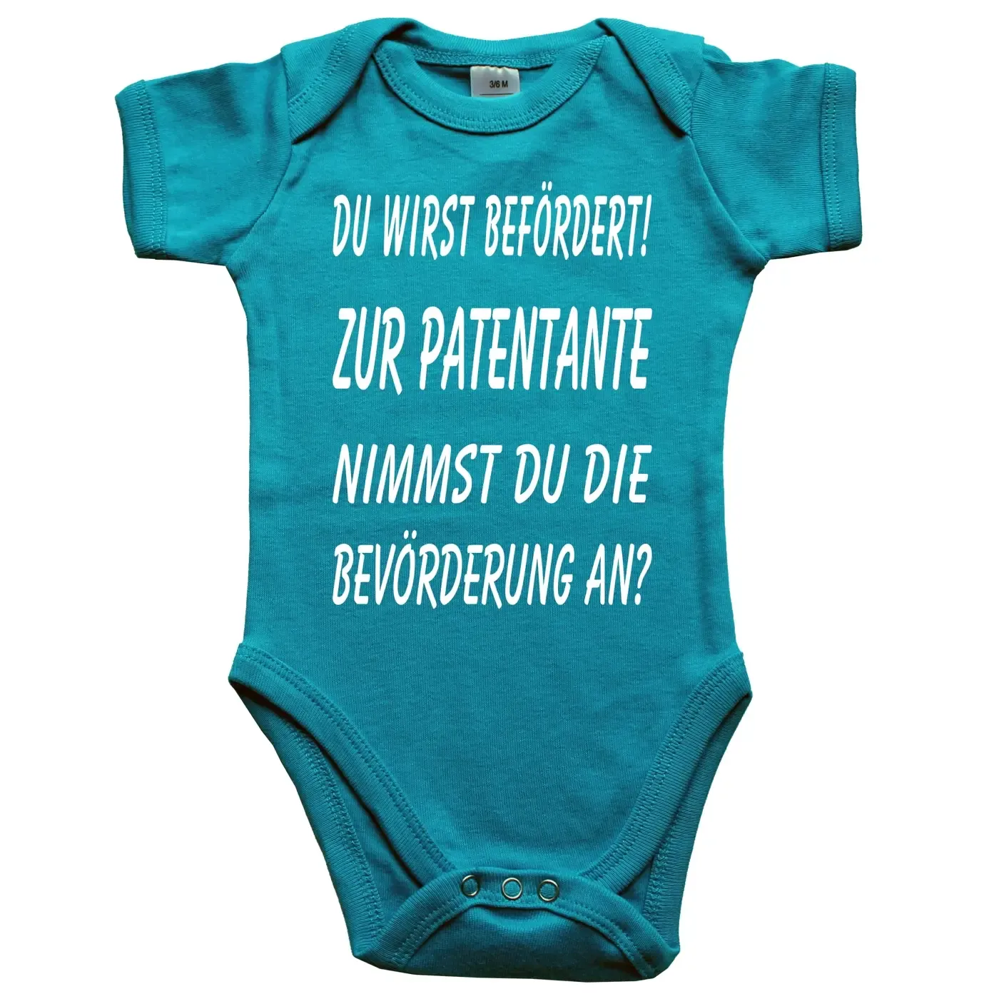 Baby-Body mit Druck Patentante