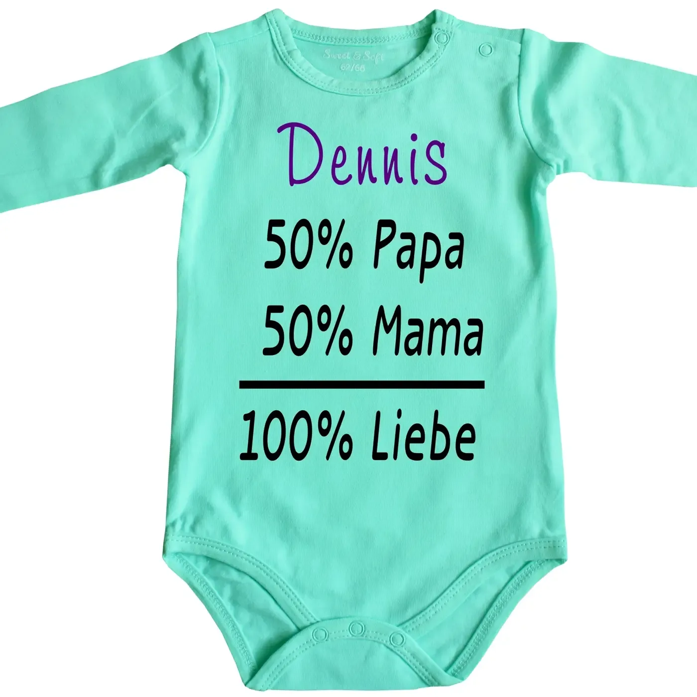 Baby-Body mit Druck Formel