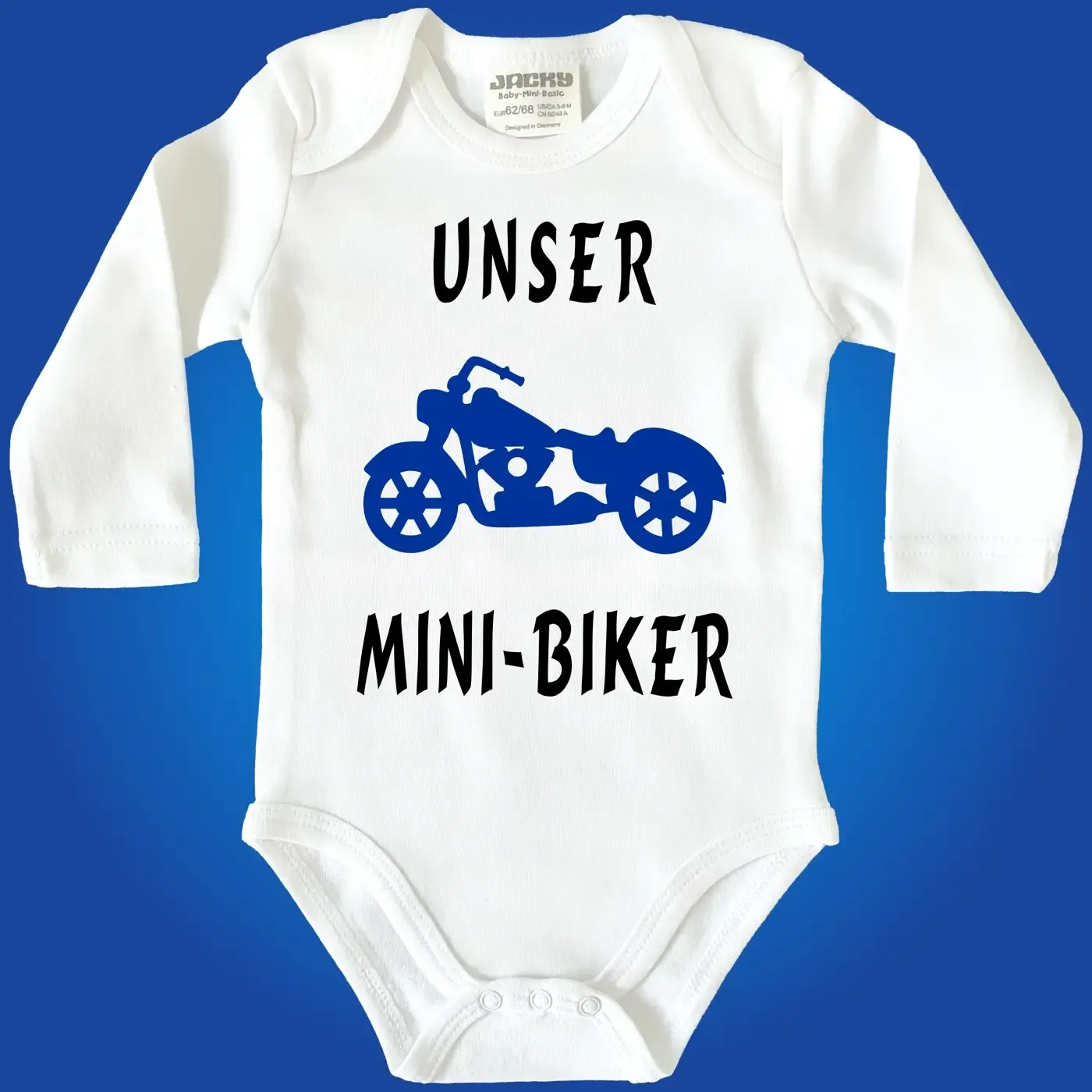 Baby Body mit Motorrad Biker