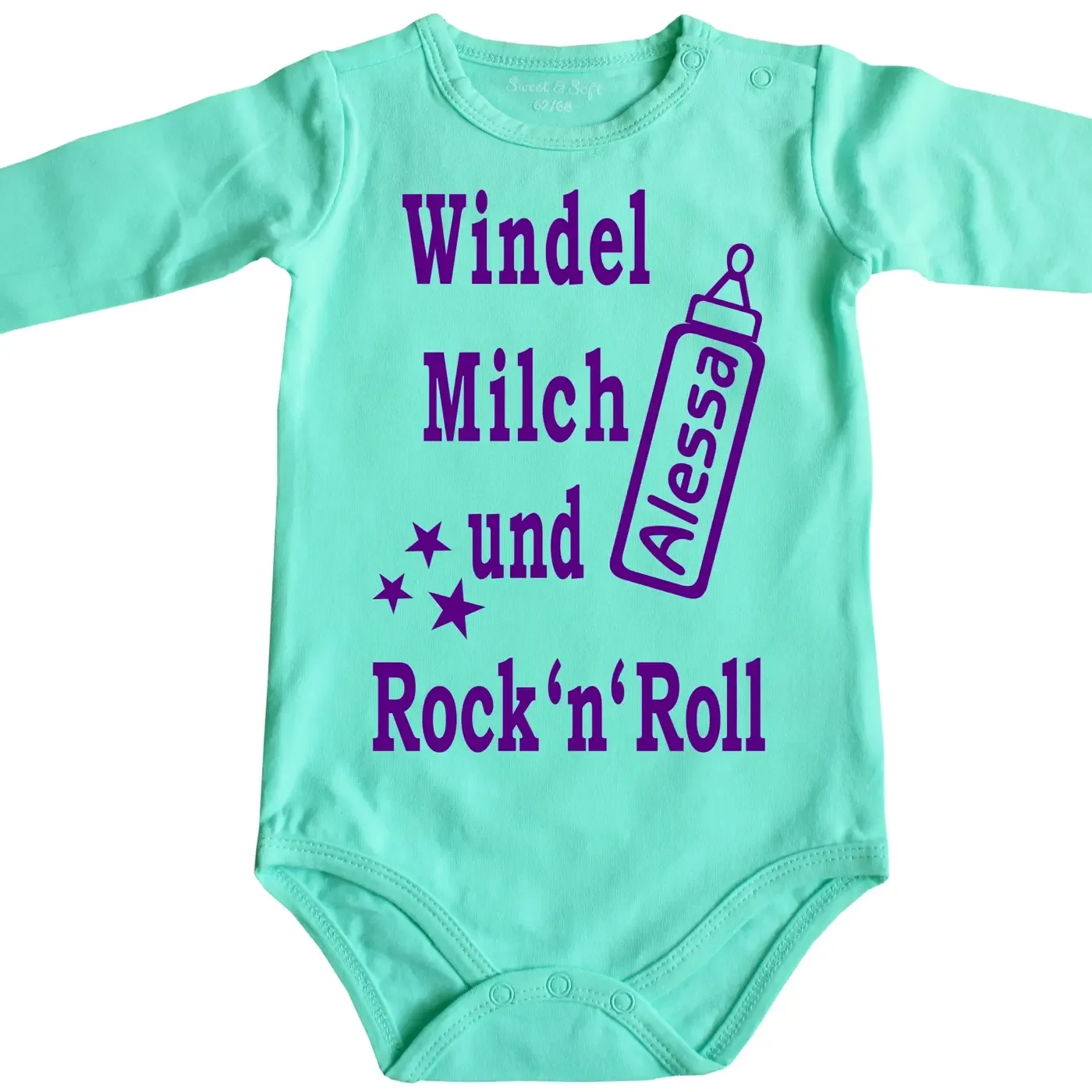 Babybody mit Musik Rock 'n' Roll