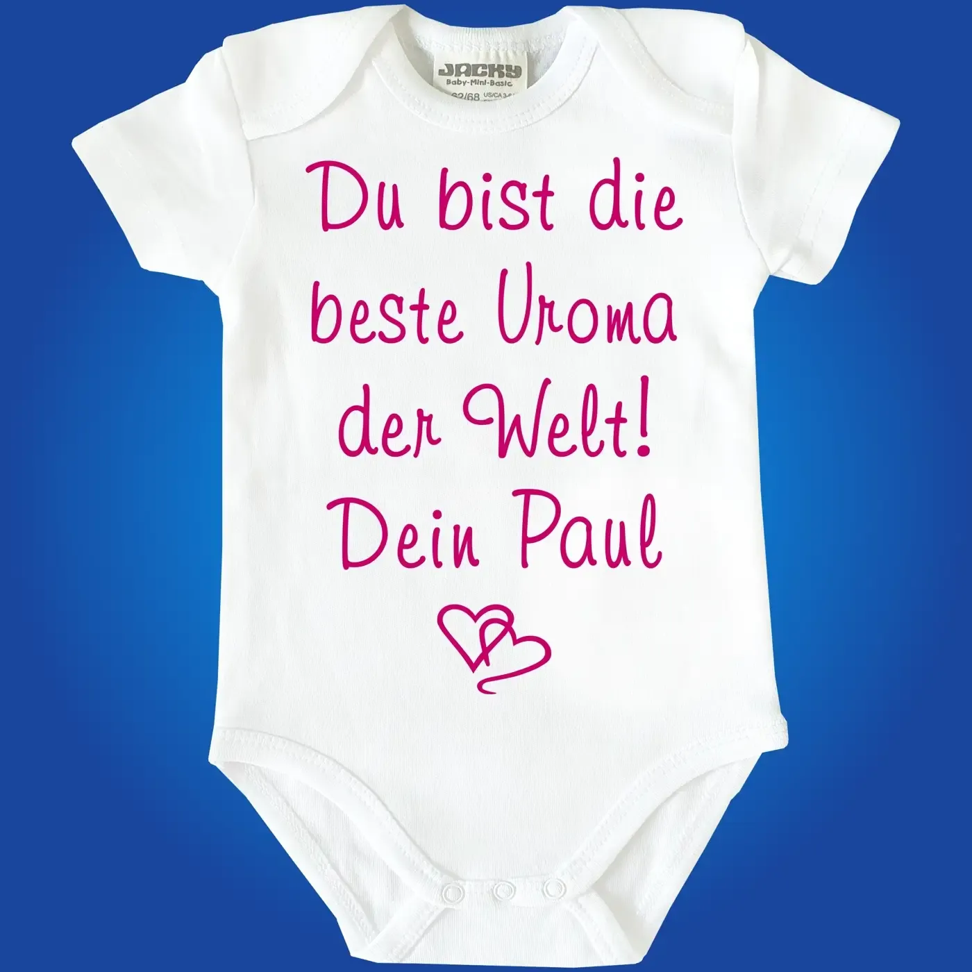 Baby-Body mit Aufdruck Beste Uroma der Welt