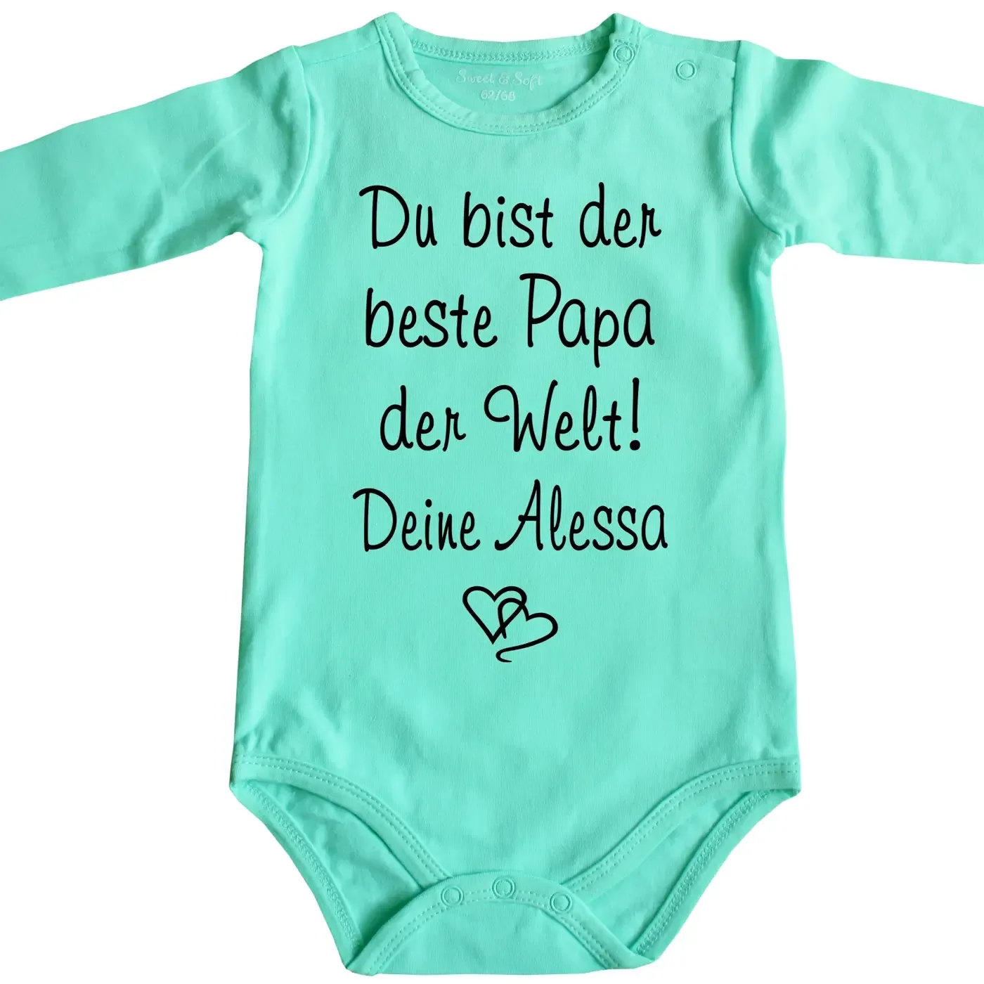 Baby-Body „Beste Oma der Welt“ personalisiert