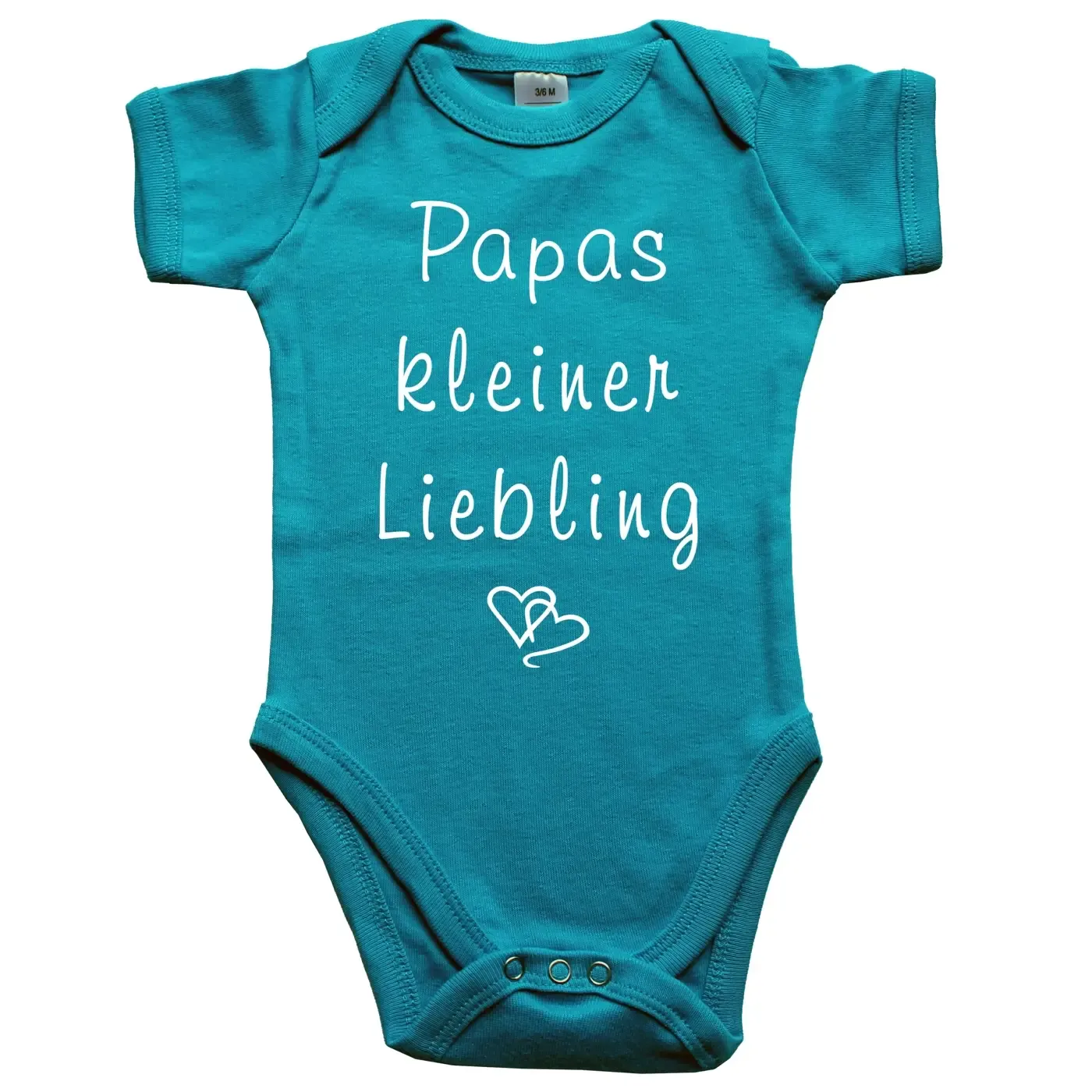 Babybody „Omas kleiner Liebling“ mit zwei Herzen