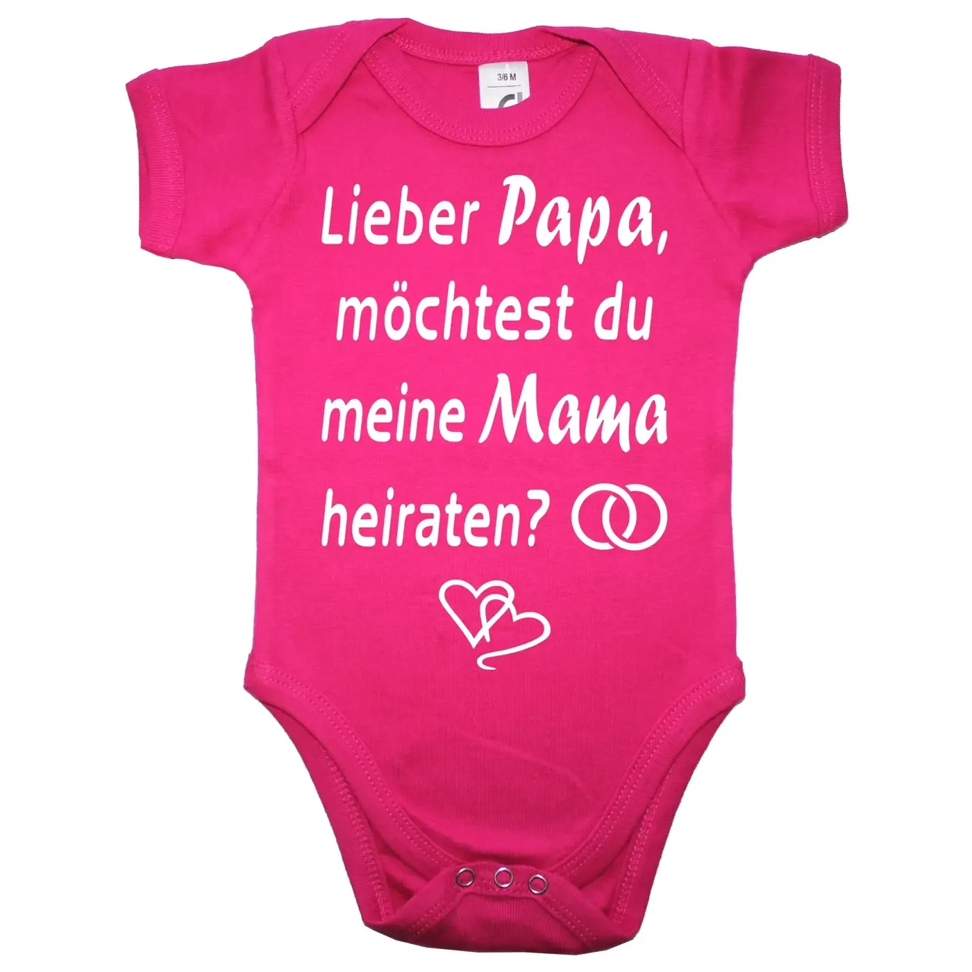 Baby-Body Hochzeitsantrag