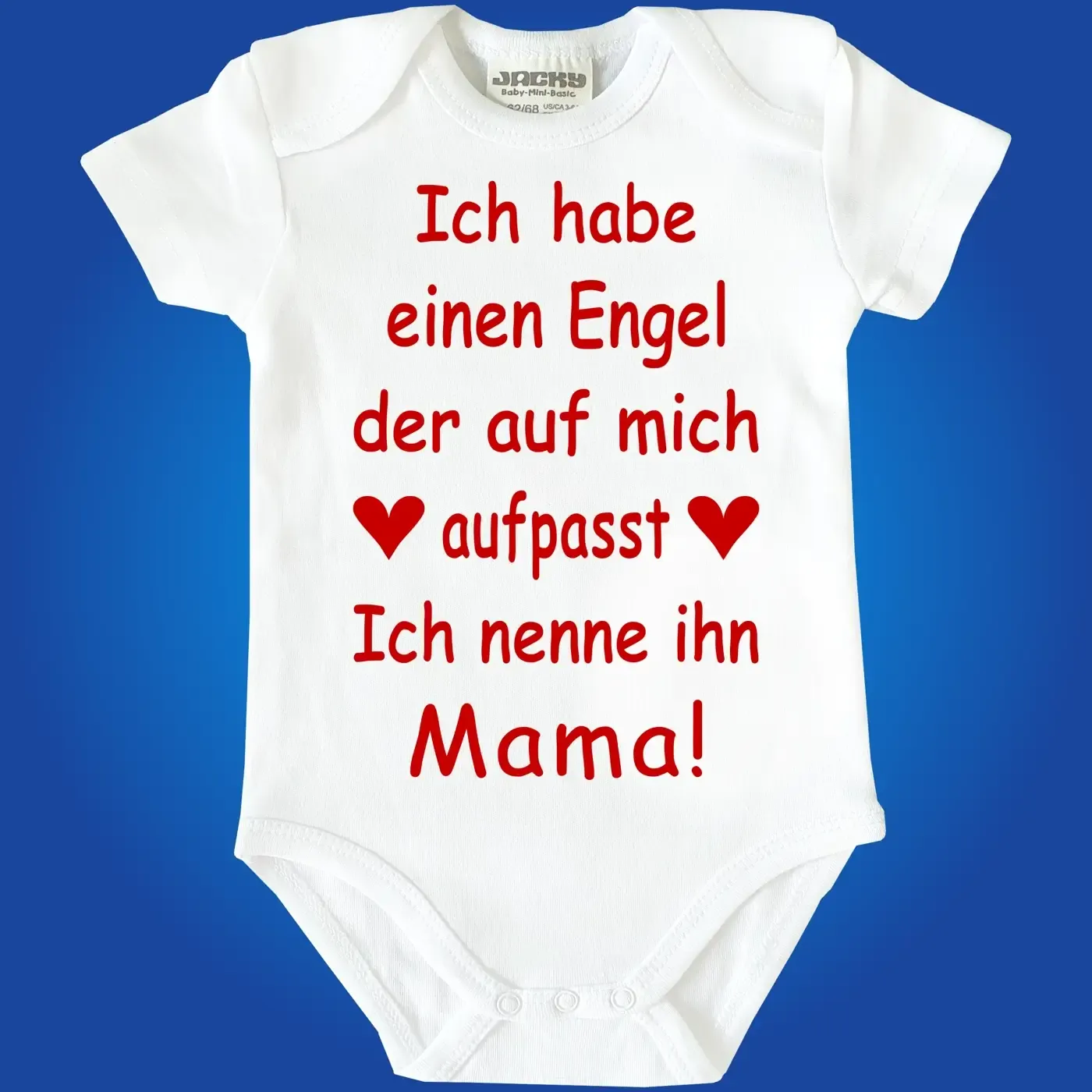 Baby-Body mit Spruch Engel Mama