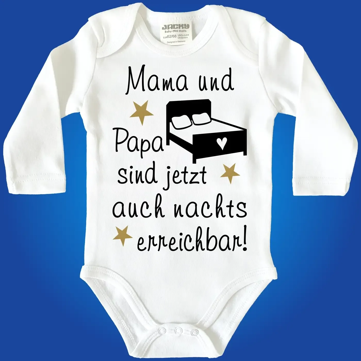 Baby-Body mit lustigem Spruch