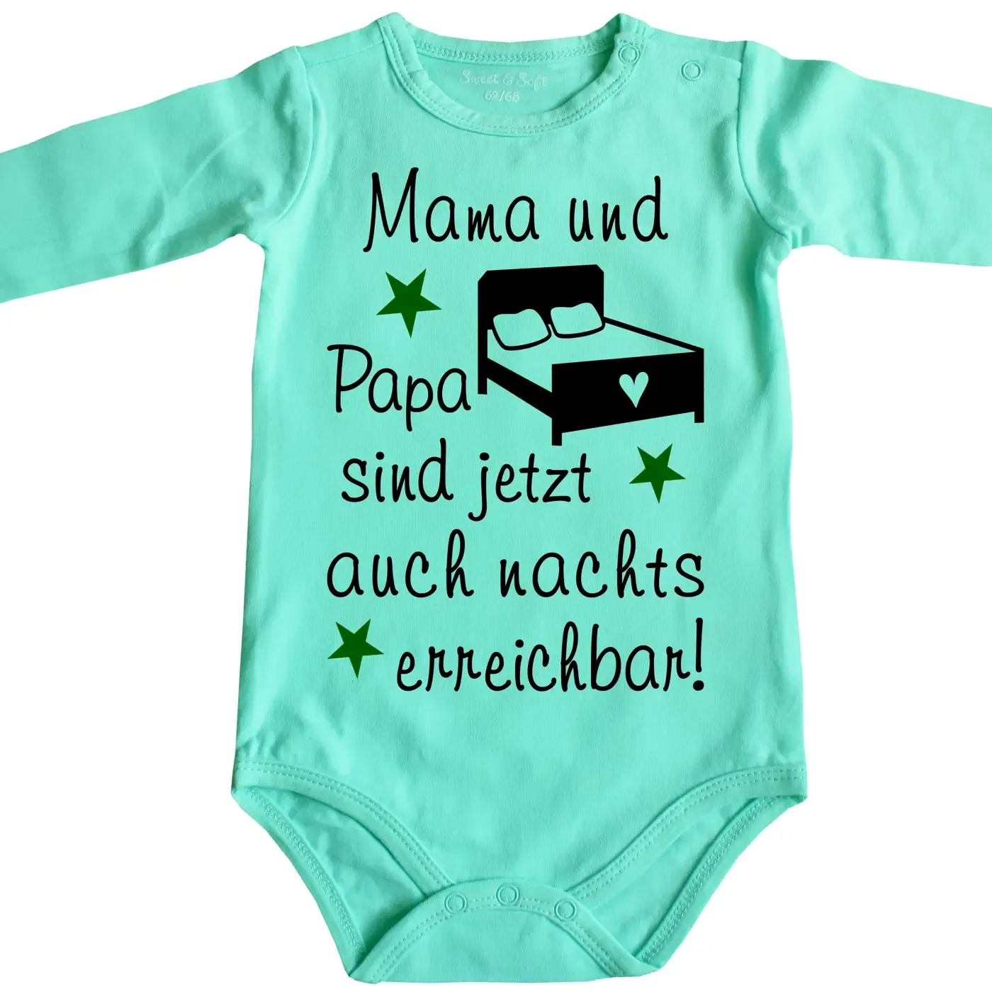 Baby-Body mit witzigem Spruch