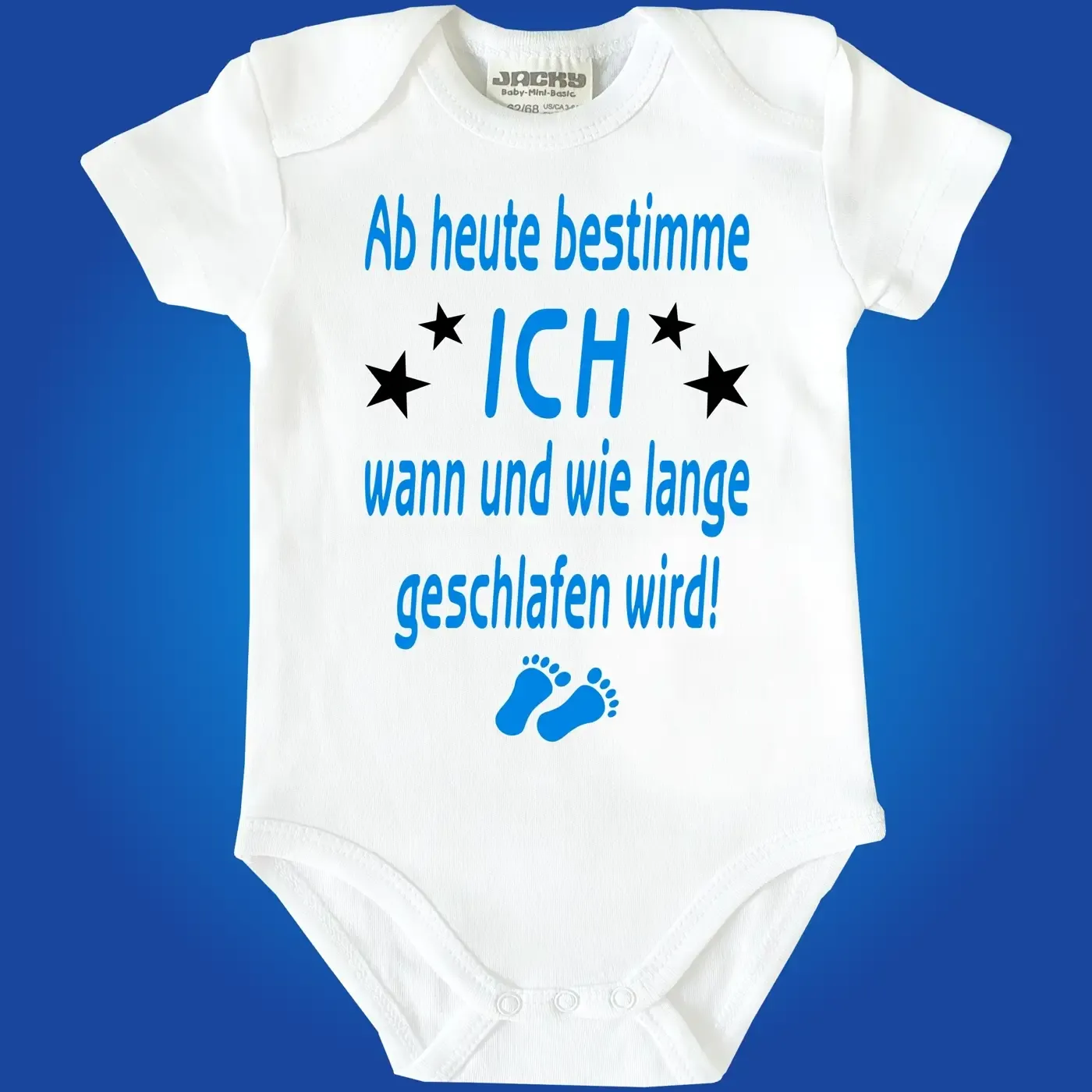 Lustiger Babybody mit Spruch