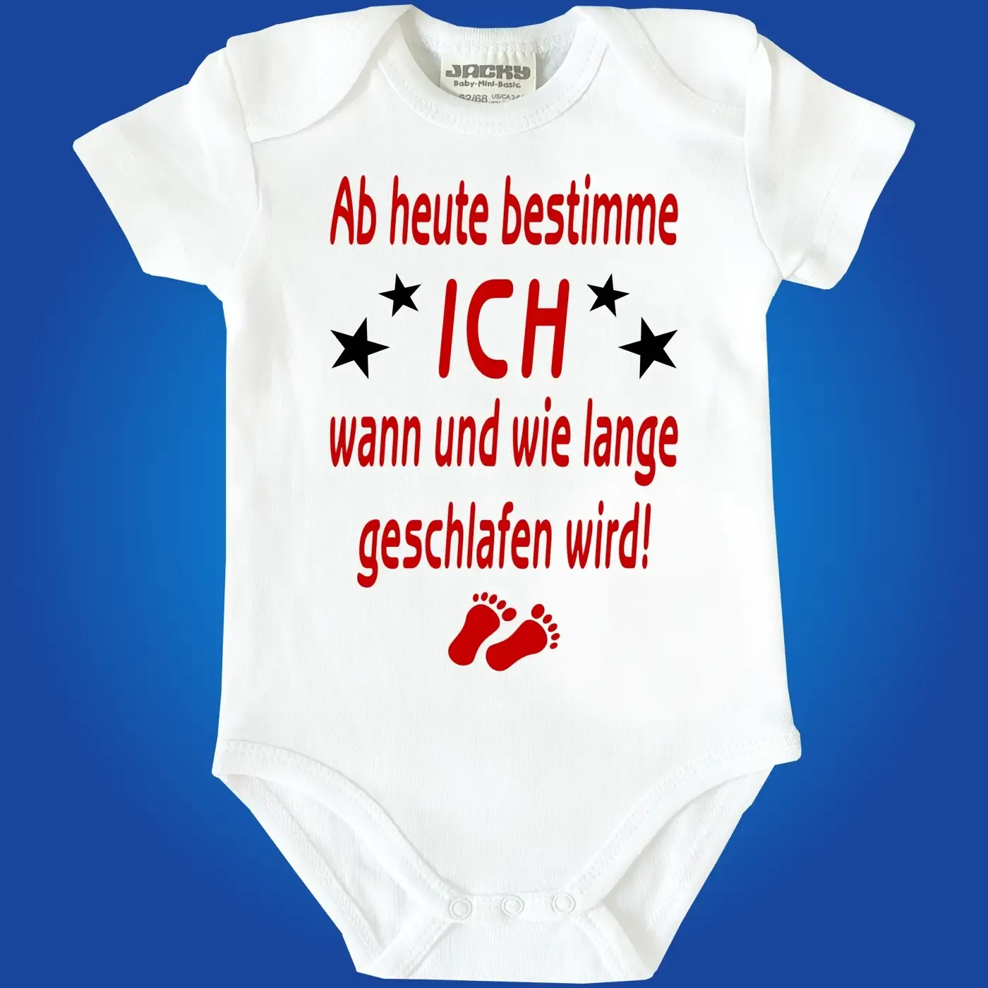 Baby-Body mit Druck Schlafen