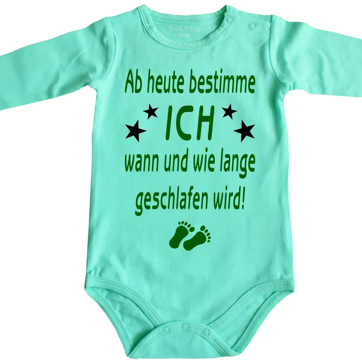 Lustiger Babybody mit Spruch
